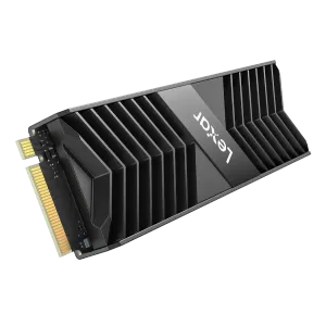Lexar Professional 1TB NM800 PRO with Heatsink M.2 2280 PCIe Gen4x4 NVMe SSD, Read Speeds Up to 7500MB/s, for Gamers and Creators (LNM800P001T-RN8NG)
