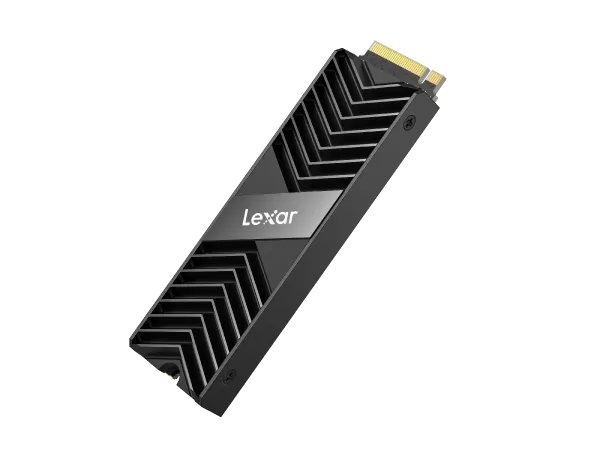 Lexar Professional 1TB NM800 PRO with Heatsink M.2 2280 PCIe Gen4x4 NVMe SSD, Read Speeds Up to 7500MB/s, for Gamers and Creators (LNM800P001T-RN8NG)
